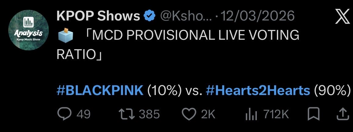 bIinksupreme's tweet photo. full shade cause how did they lose 90% on a mcountdown voting 😭 i know a lot of them don’t care now but the truth is blackpink lost a large portion of their core fanbase https://t.co/xJs3TvRJY8