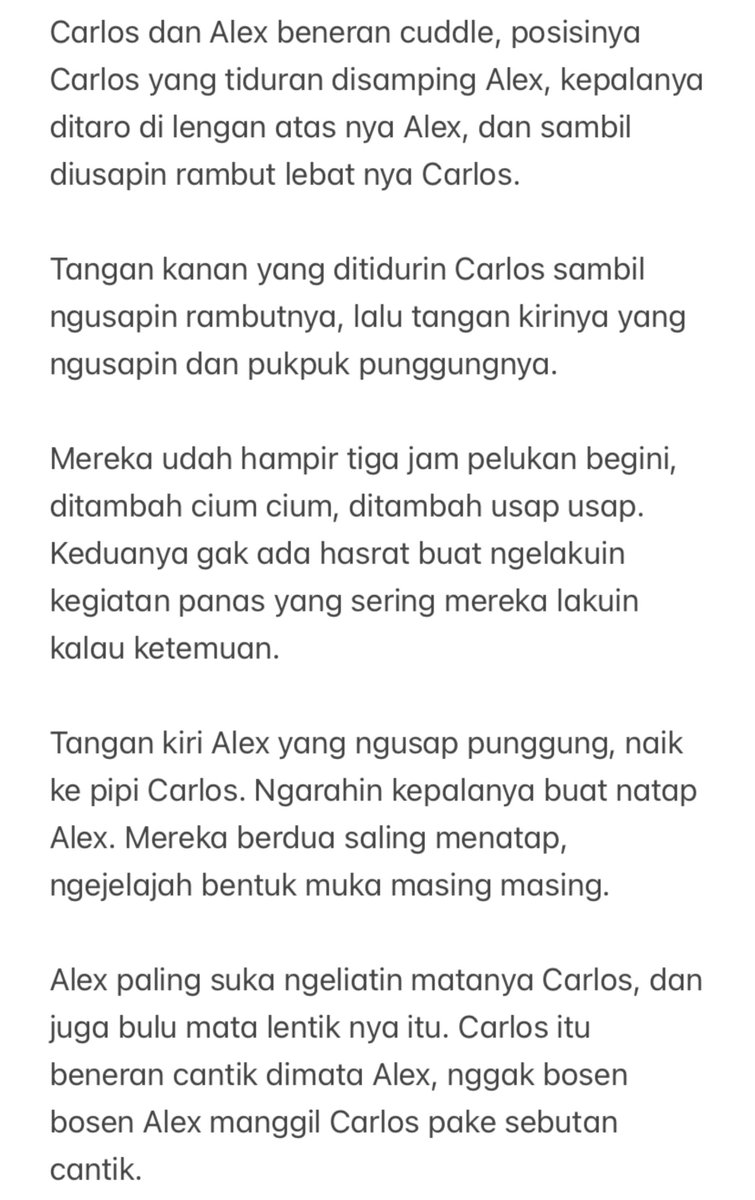 philleped's tweet photo. #carbono narration au

Yang Carlos tau dan yang Carlos gak tau https://t.co/rMhGsW9GQw