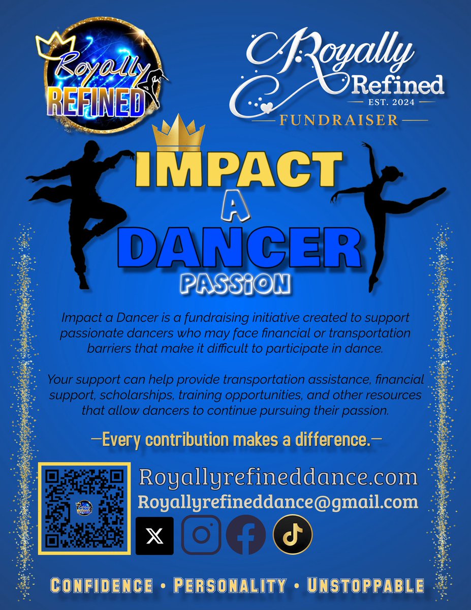 RRDance24's tweet photo. Every dancer deserves the opportunity to show up, grow, and shine.

Your support can help provide transportation, scholarships, uniforms, training, competition opportunities, and a safe space for dancers to thrive.

#YouthDevelopment #DanceForACause #InvestInYouth #OrlandoDance https://t.co/5tG1xWaq6K