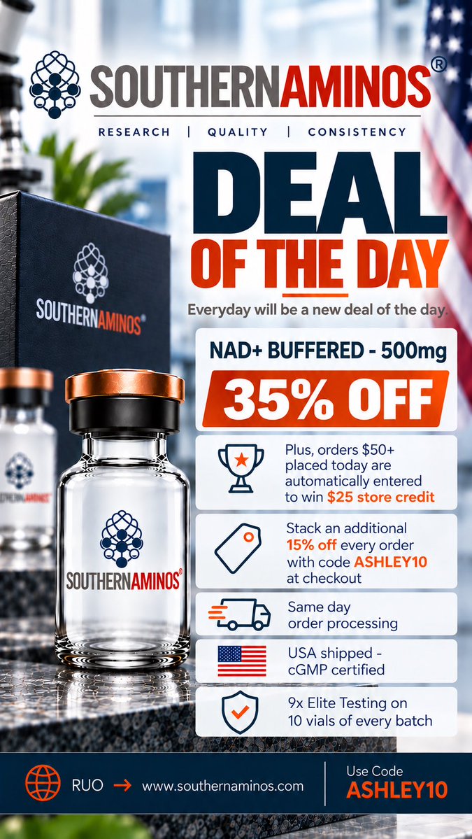 aydenash23's tweet photo. Direct Link➡️ https://t.co/Nffh40x74C

Trusted RUOs w/ discount codes➡️ https://t.co/HQEm4py1Kx

#bpc157 #ghkcu #peptides #reta #tb500 https://t.co/8Y4erXHSAS