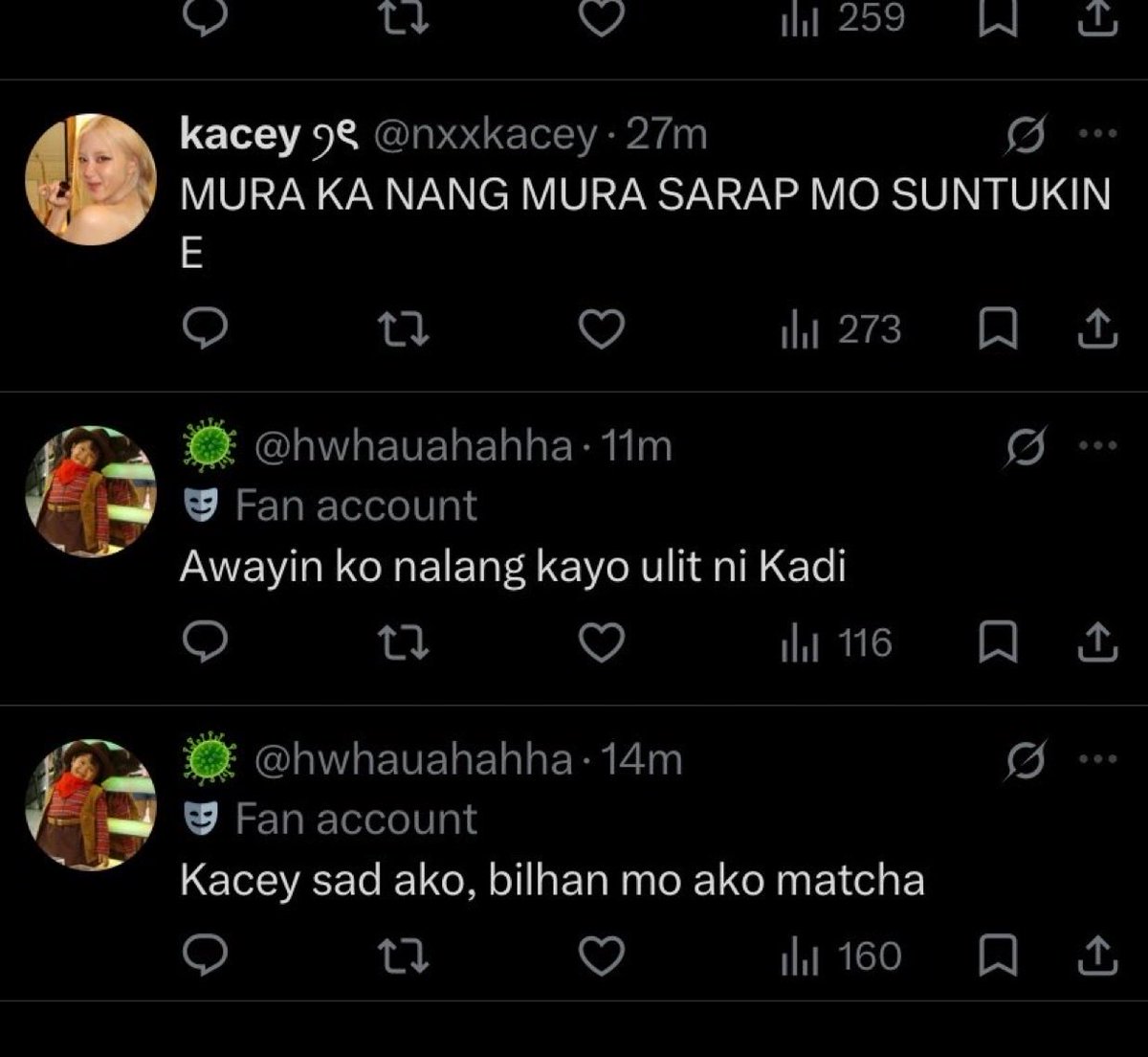 kapketano's tweet photo. @jeongbinick kaninong dump to? and anong thought process ng initial space name niyo? ano intention niyo mga sis https://t.co/3kxmEwUWRA