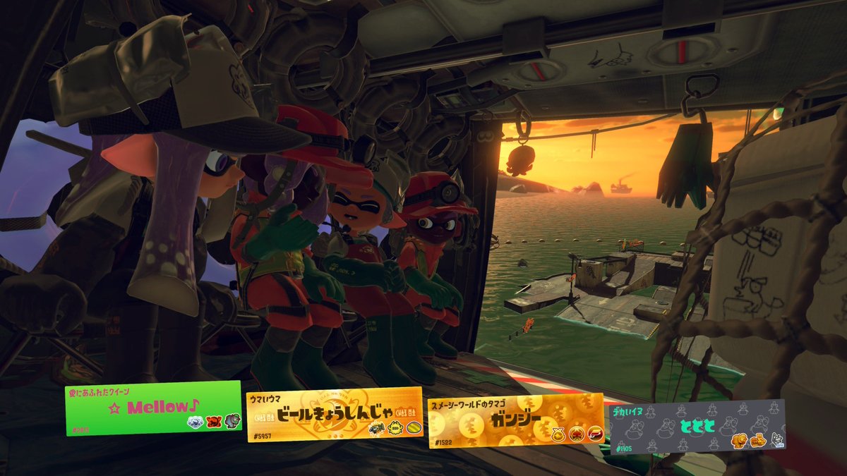 BeerKyou's tweet photo. のんびりやっていたらガンジーさんとスケ変まで共闘
#NintendoSwitch #スプラトゥーン3 #Splatoon3 https://t.co/HU5QlJCLuk