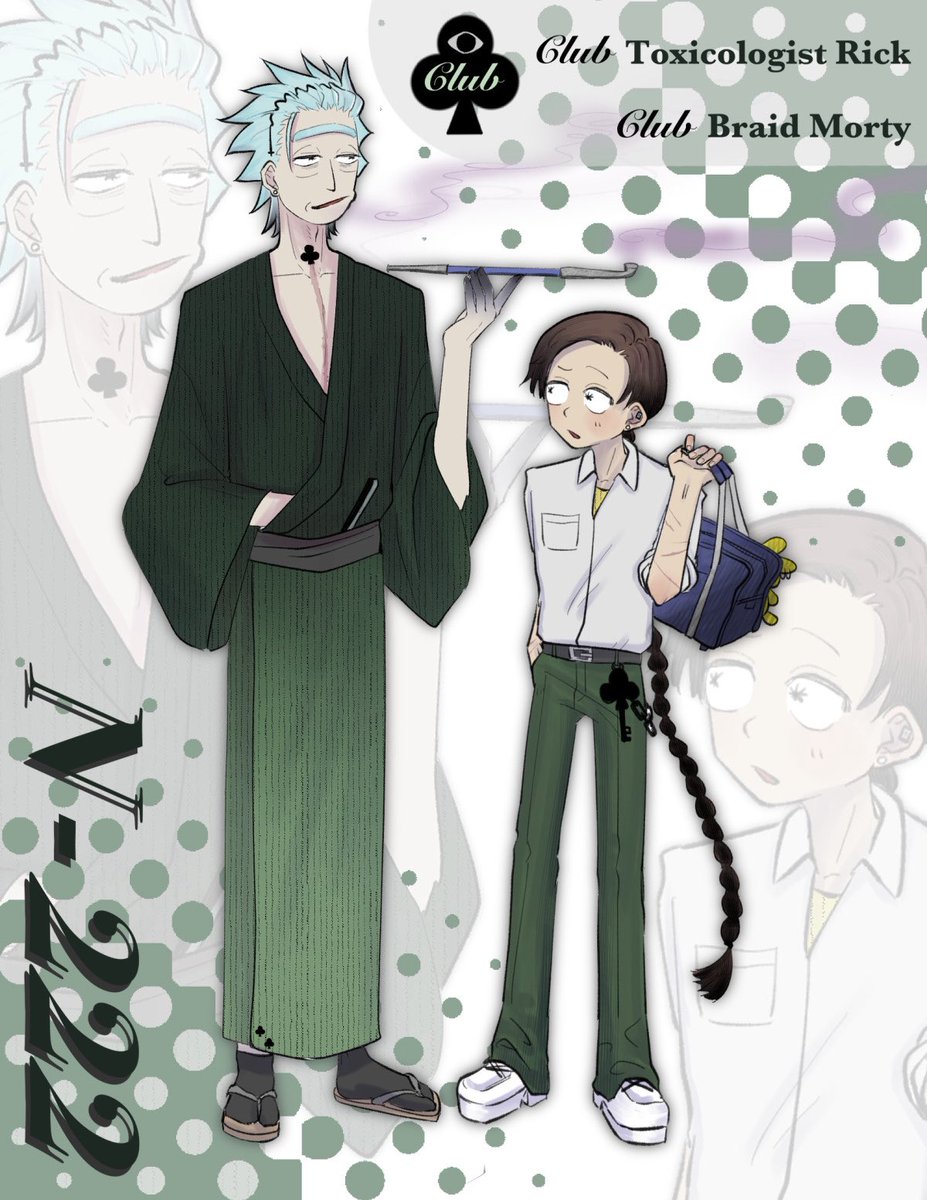 22kin_c137's tweet photo. My new RaMOC from
Dimension ♣️ [N-222] ♣️

♣ Toxicologist Rick
♣ Braid Morty

#RickandMortyoc #ramoc #rickorty 

↓   ↓ https://t.co/tX22apur7c