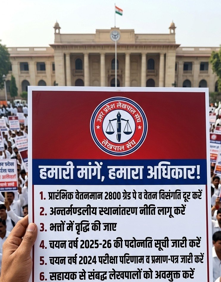 AmitKumSingh85's tweet photo. वर्षों से लंबित मांगों को लेकर अतिरिक्त क्षेत्र का चार्ज जमा किया गया 
#लेखपाल_की_जायज_मांगे https://t.co/UmqMf3FbNb