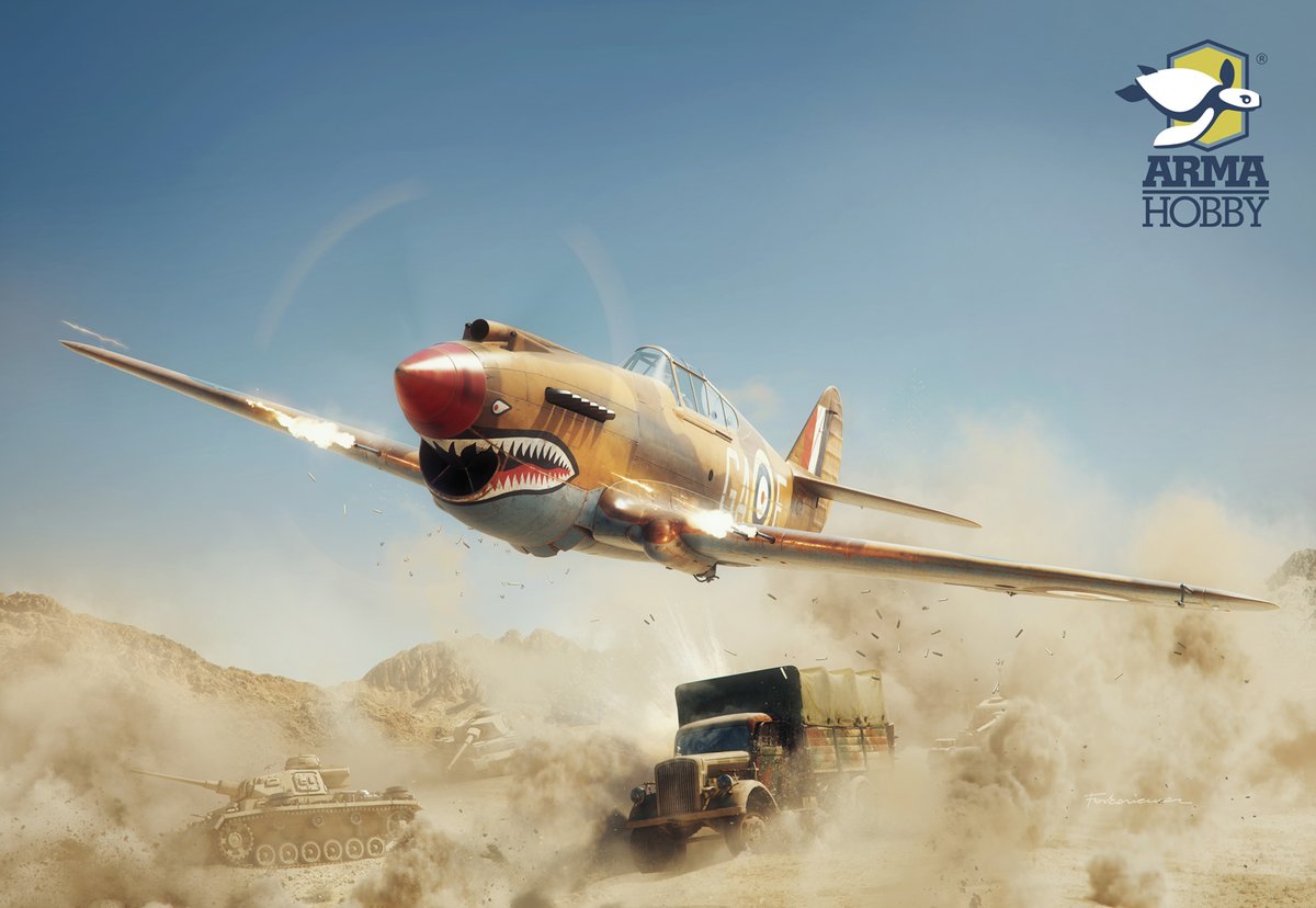 ArmaHobby's tweet photo. Curtiss Tomahawk II is coming!

Our new 1/72 Curtiss Tomahawk II – 70095.
Pre-order starts this Friday!

See the kit and don’t miss the launch:
 https://t.co/McumsS1del

#ArmaHobby #Curtiss #Tomahawk #ScaleModels #TTModelarze https://t.co/5AIDCjLfth