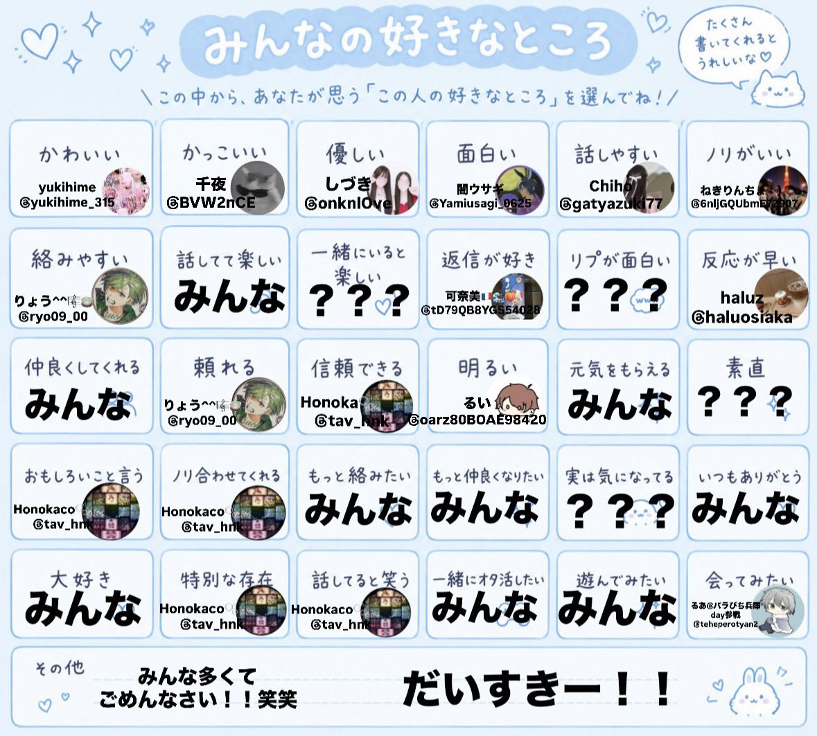Saeshiro0911's tweet photo. メンションは多分できてないっ！！
書いてない人も大好きだからね？！🫶 https://t.co/rBVvE2EioC
