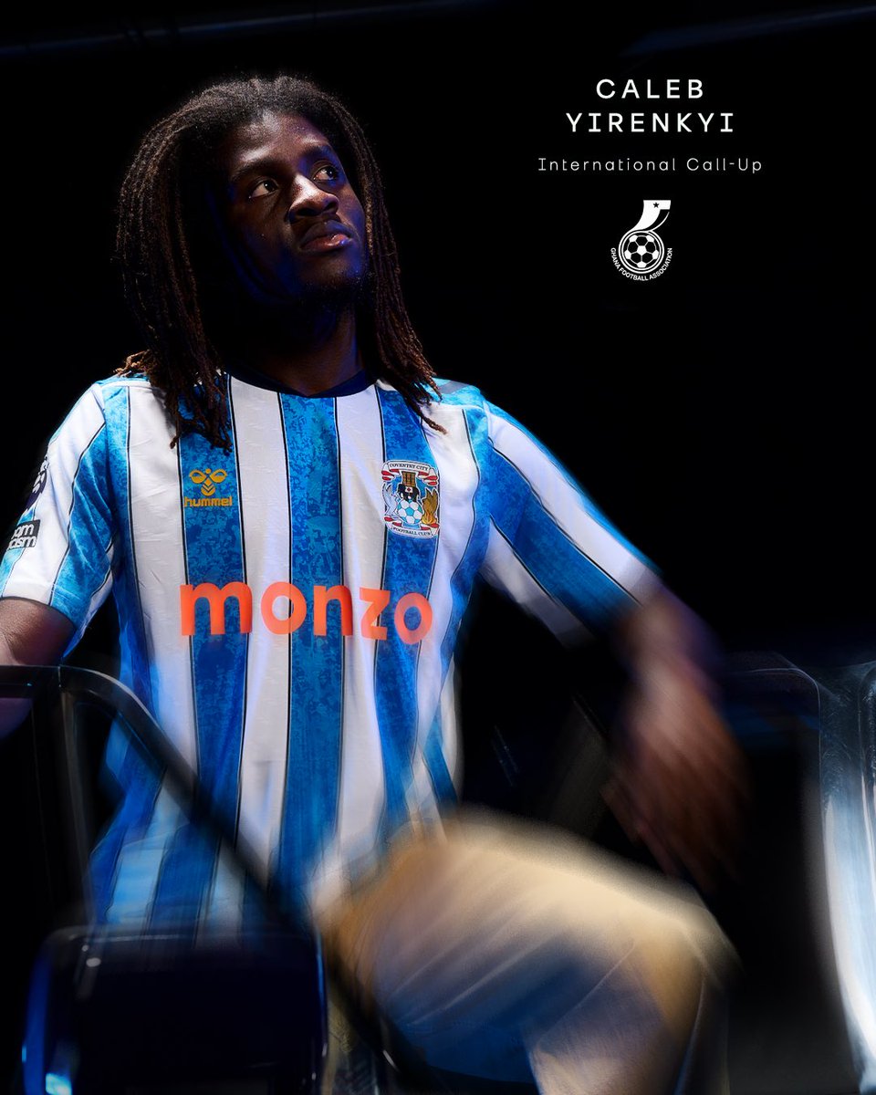 CoventryCityFC's tweet photo. Representing Ghana. 💫

Brandon Thomas-Asante and Caleb Yirenkyi have been called-up for @GhanaBlackstars in their AFCON qualifiers. 🇬🇭 https://t.co/h2qZ8kSHYq
