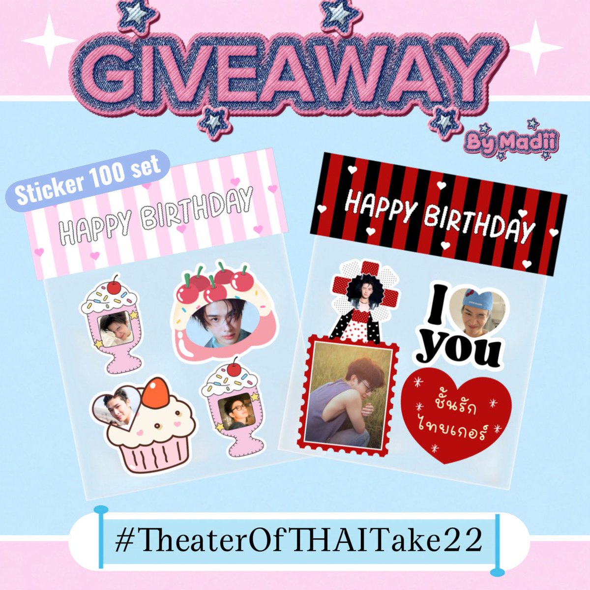 bbbblisank's tweet photo. ♡ pls kindly rt ♡

୨୧ 𝐆𝐢𝐯𝐞𝐚𝐰𝐚𝐲 ୨୧
꒰ #THAIchayanon 🐶 ꒱
for #TheaterOfTHAITake22 🎟️

✨꒰ა sticker 100 ea. ໒꒱✨

🎂26 Sep 2026
📍 Union Mall
⏰TBA

♡ RT &amp; show this tweet

₊˚⊹ ᰔ hope to see you there! ᰔ ⊹˚₊ https://t.co/znmKcCaT27