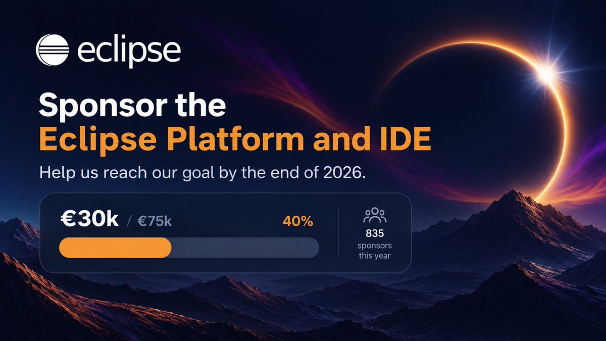 EclipseJavaIDE tweet picture