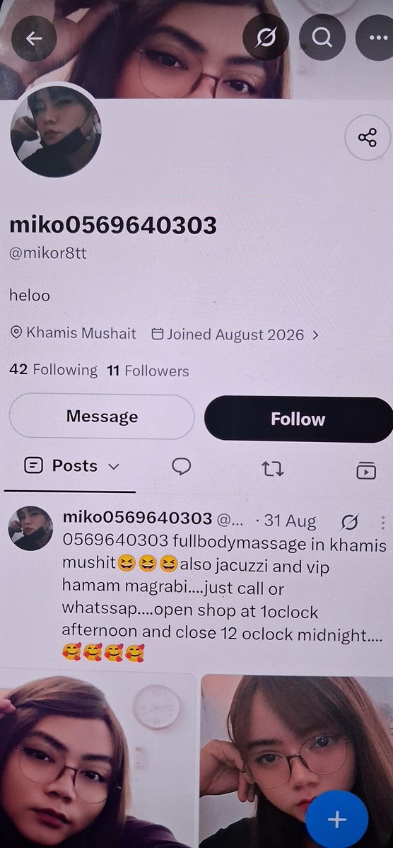 kamel_makel's tweet photo. again guys please wake up stop to make scam of this number how many time this number you dealing is fake person his ugly fat old person... wake up match better block his number to not make scammed everywhere
يا جماعة، أرجوكم انتبهوا وتوقفوا عن التعامل مع هذا الرقم؛ فالشخص الذي تتحدثون معه محتال، وهو في الحقيقة رجل عجوز وبدين وقبيح المظهر... من الأفضل لكم حظر رقمه لتجنب التعرض للاحتيال.