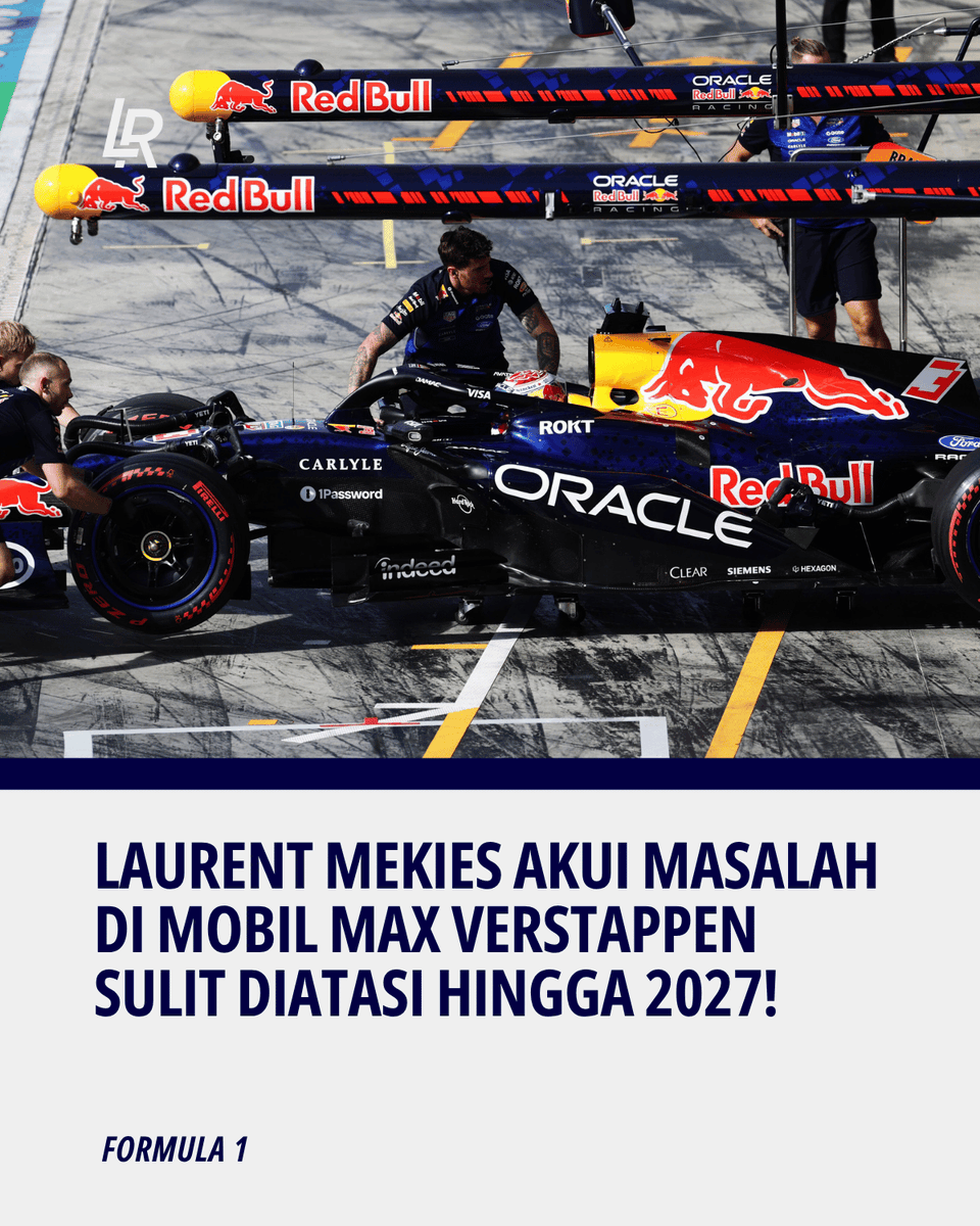 LambeResing's tweet photo. Red Bull akui sulit memperbaiki masalah di mobil Max Verstappen!

Kepada https://t.co/i3AwvjPCc8, Team principal Red bull Racing, Laurent Mekies, mengakui adanya masalah degradasi performa di RB22 yang dikeluhkan oleh Max di #ItalianGP.

Ia menjelaskan jika masalah tersebut bukan masalah baru yang sudah mereka coba atasi terus, dan menurutnya masalah tersebut terbilang kompleks, yang mereka masih coba cari akar masalahnya.

Mekies meyakini mereka sudah ada di jalur yang benar untuk mengatasi permasalahan, dengan beberapa langkah positif yang sudah mereka ambil, meskipun solusinya tidak bisa cepat datang dan mungkin akan berlanjut di tahun depan.

Ksabar...