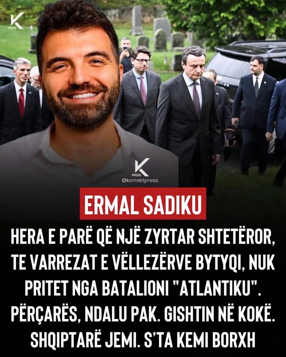 70FlamurR's tweet photo. Shembulli qysh duket oportunisti politik. 
Tregon që nuk posedon as një pikë fisnikërie politike; e me këtë qasje, vështirë që do ta fitojë atë gjatë karrierës politike (nëse i zgjatë).

Sidomos kur i takon partisë politike, lideri i së cilës ka shkuar rrugëve dytësore për në veri të Kosovës, dhe ka treguar në TV se pse (barrikadave të Radojqiqit)
I takon partisë e cila e ka nënshkrimin në Asociacion dhe Gjykatë Speciale - të cilat janë dëmet më të mëdha që i janë bë shtetit tonë të ri.

Hipokrita!