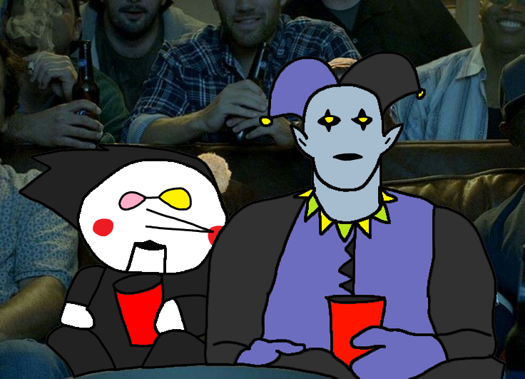 SupreMairo637's tweet photo. "BUT KRIS, YOU CHANGED! YOU ACTUALLY CHANGED!"
Jevil and Spamton: https://t.co/vQ0Cm7QOKr