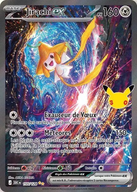 chihiroextended's tweet photo. c’est quoi vos chase cards sur les prochaines vagues ? perso :

magikarp (collection kanda)
jirachi (collection egawa)
mew ex (collection mew)
pikachu day (collection compagnol&amp;co) https://t.co/tr1UjNCUh5