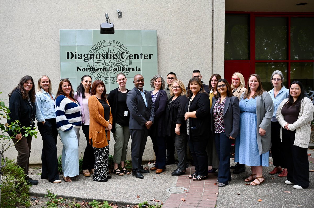 TonyThurmond's tweet photo. Great Monday with the staff of our Fremont Diagnostic Center who serve students with disabilities and learning differences.  Please get in touch if we can support the learning needs of your student. https://t.co/8iZpGvORF2