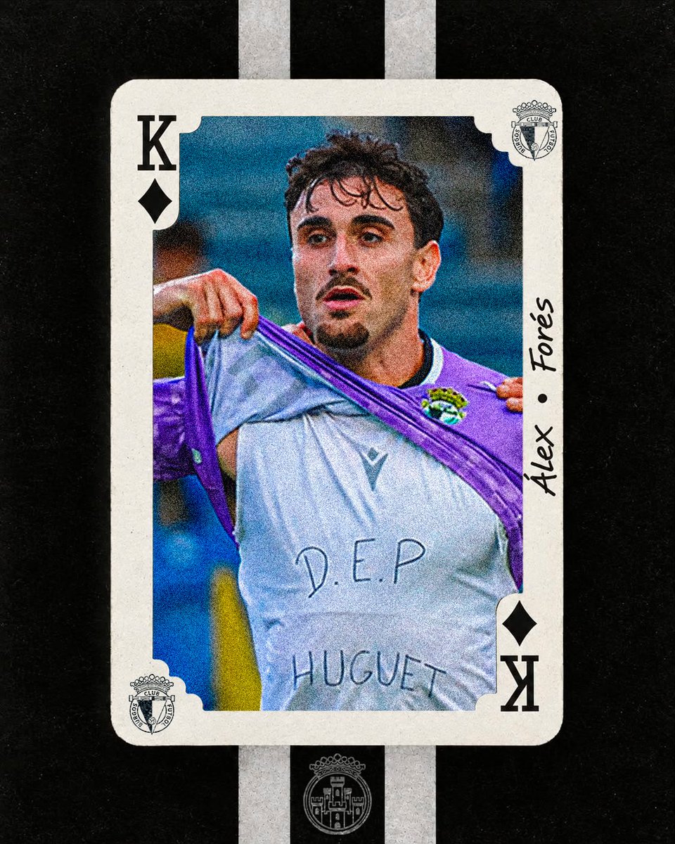 BCFStats's tweet photo. 🔥 𝐌𝐕𝐏 | 𝐉𝐨𝐫𝐧𝐚𝐝𝐚 𝟔 𝐯𝐬 𝐋𝐚𝐬 𝐏𝐚𝐥𝐦𝐚𝐬

🔪 Álex Forés, puro Killer. El delantero saltó tras el descanso y fue decisivo con el gol que inició la remontada del Burgos CF.

⚽️ En 45 minutos, realizó 3 tiros y sumó su tercer gol de la temporada.

🗳️ Elegido por nuestros seguidores en Instagram como MVP del partido.