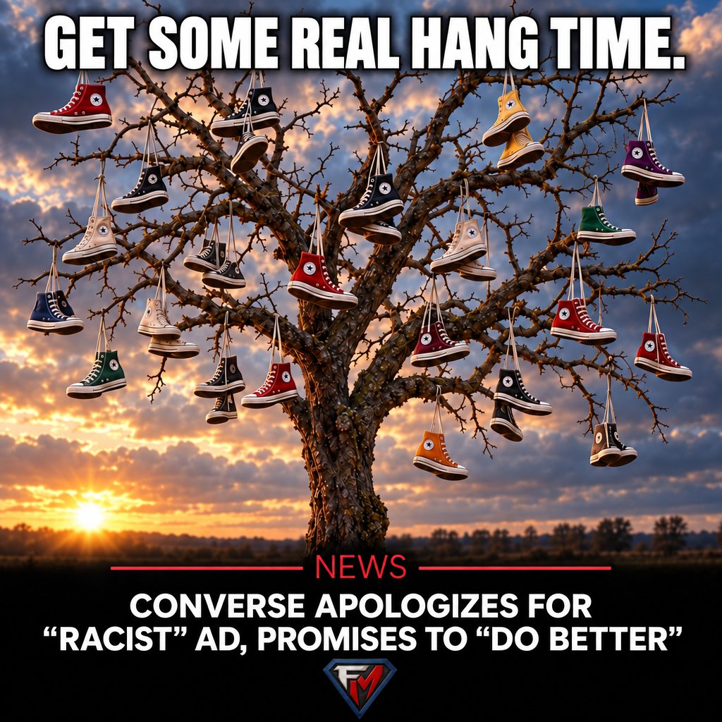 factsmetv's tweet photo. Let me get this straight...stars are now racist?
Man, people are bored.
Meme is obvious satire to poke fun at the ridiculousness of the "look at me" society.
#converse #sellouts #backbone #FACTSME #racism https://t.co/9bOs2jtqg4