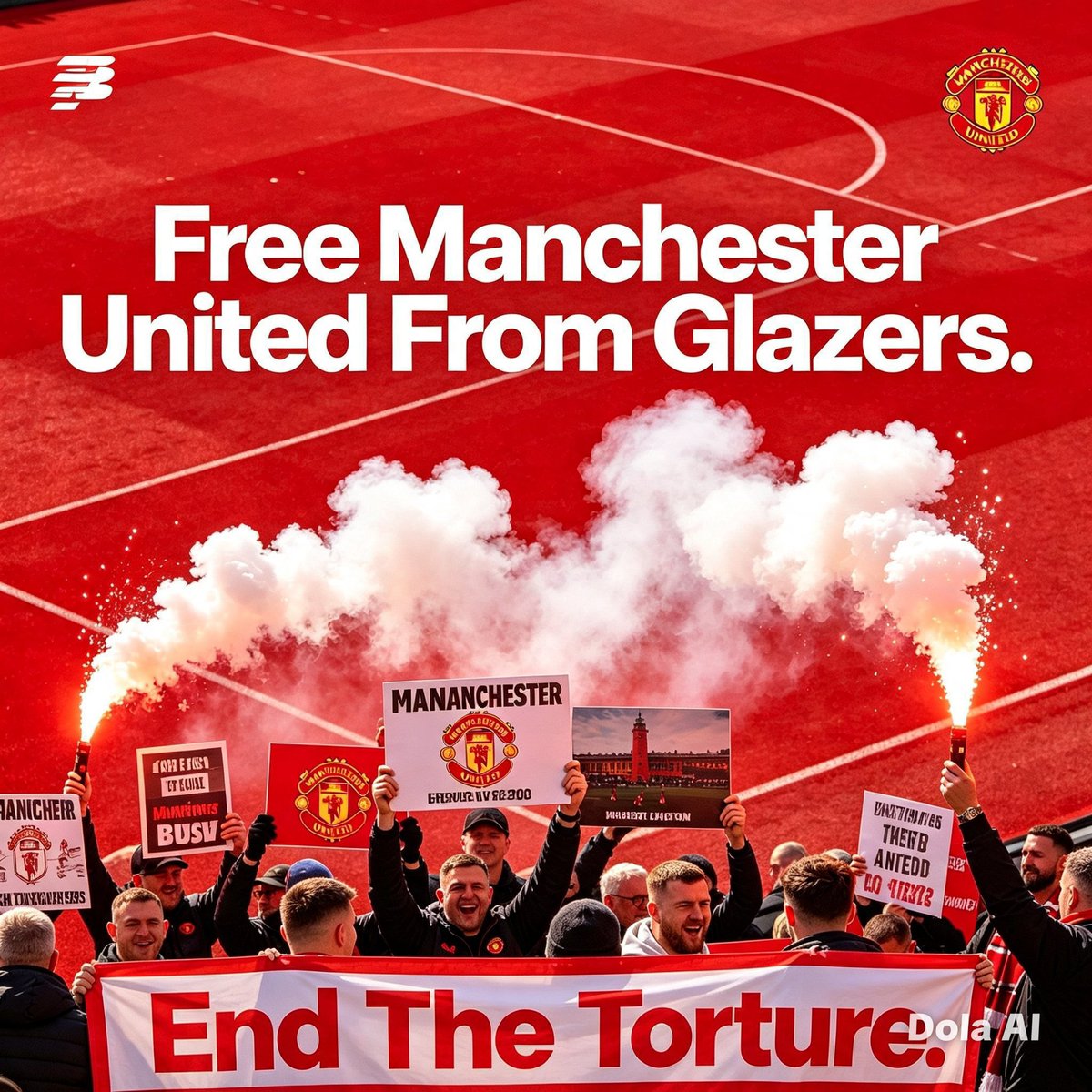 GGMANUTD23's tweet photo. #GlazersOut
#GlazersSellManUtd
#GlazersFullSaleOnly
#GlazersAndRatCliffeOut https://t.co/PPWhygJ5Lt