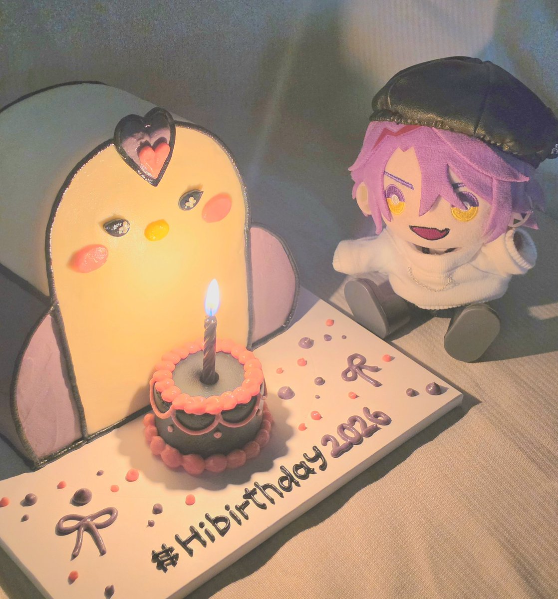 go_5_gu's tweet photo. 올해도... 케이크 준비했습니다🐦
되지새 케이크 귀엽죠 자랑합니다
히부리 생일 추카해🎉🎉 https://t.co/HsVaAnQldP