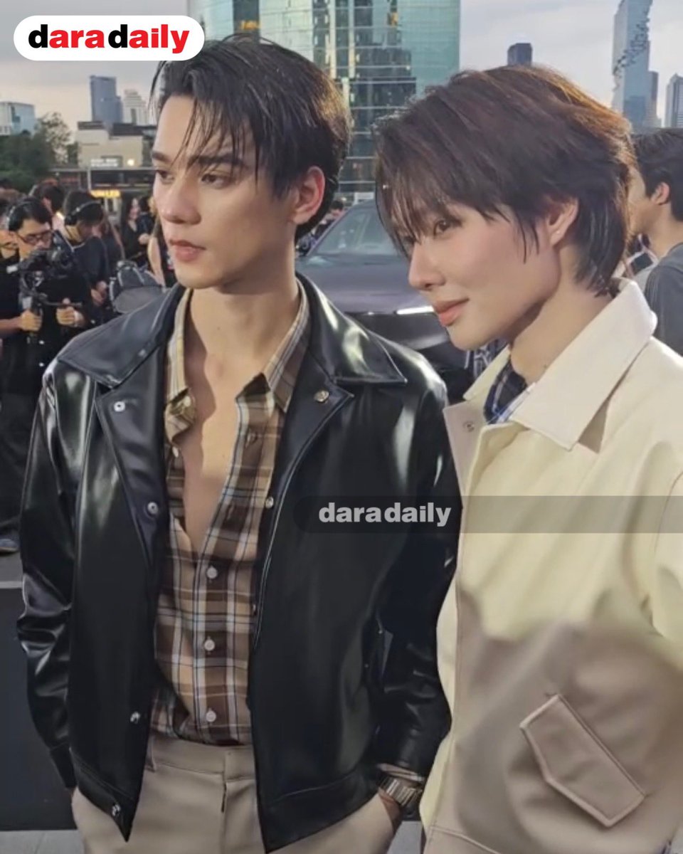 daradaily's tweet photo. มองเพลินไม่มีเบื่อเลยค้าบบบ “พี่เก่ง - น้องน้ำปิง” เนี่ยย   หล่อแพ็คคู่ (กันตลอดไปปปป) 😘😎🫶🏻

KNP ELLEFW26 PRESS
#EFW2026xKengNamping #เก่งน้ำปิง #KengNamping #daradaily #ดาราเดลี่ #ข่าวบันเทิง https://t.co/TbKvTQDZJ3