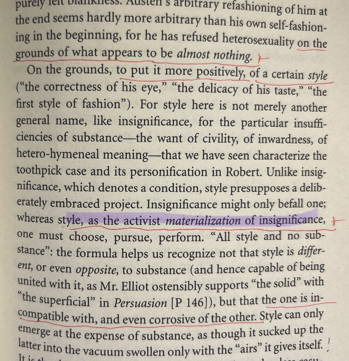 sensitive_bore's tweet photo. cf. d.a. miller on “the human toothpick case” robert ferrars and the scene in sense &amp; sensibility where he’s giving orders for his own in the jewelry shop; esp his “activist materialization of insignificance” 

(jane austen, or the secret of style, 2003.) https://t.co/mG5UiiHP9F