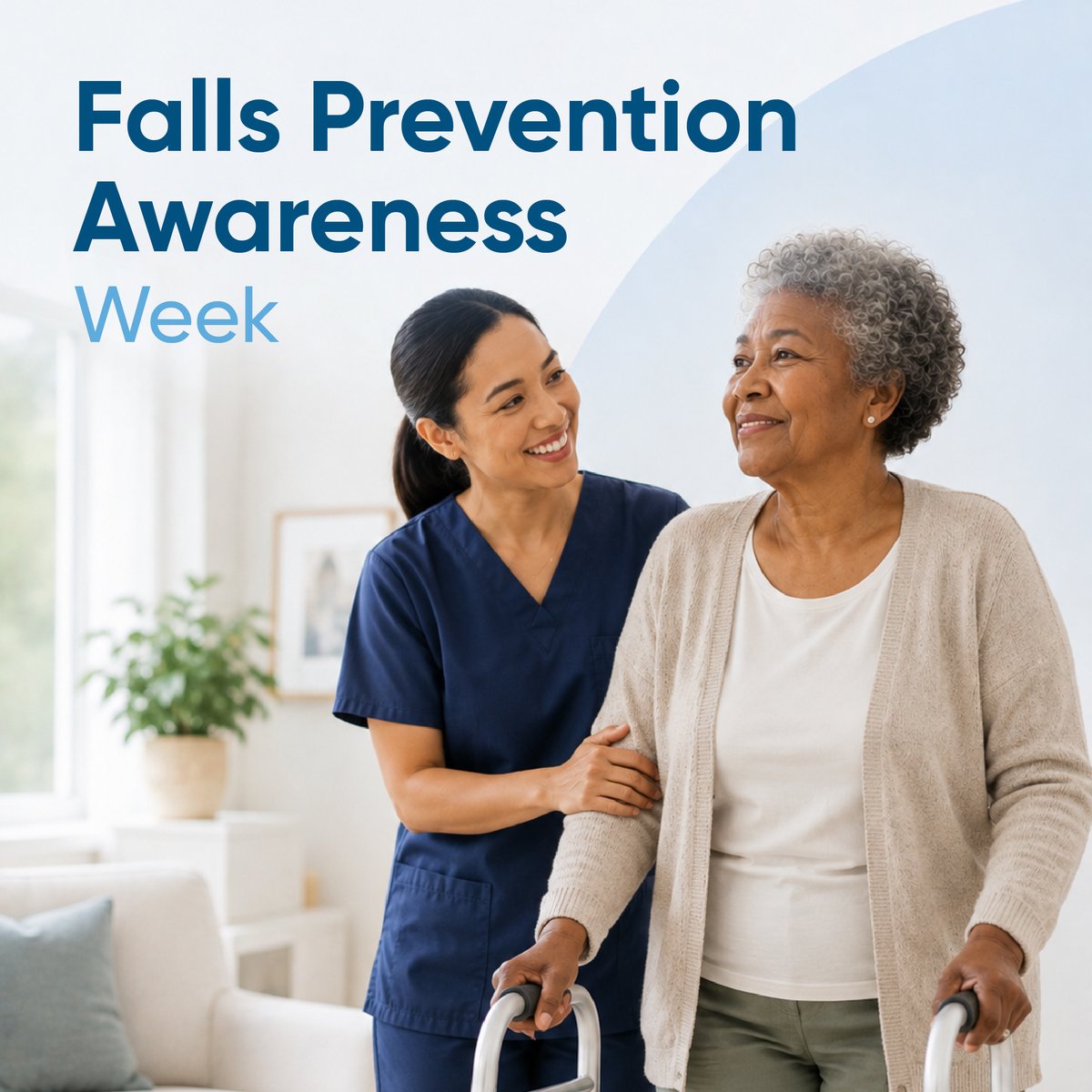 tenovihealth's tweet photo. A fall can change everything.
#FallsPrevention is an important part of helping older adults maintain independence and age safely at home.
This Falls Prevention Awareness Week, let's focus on keeping older adults safe, connected, and independent.
#HealthyAging #AgingInPlace https://t.co/h6FI3V6weF