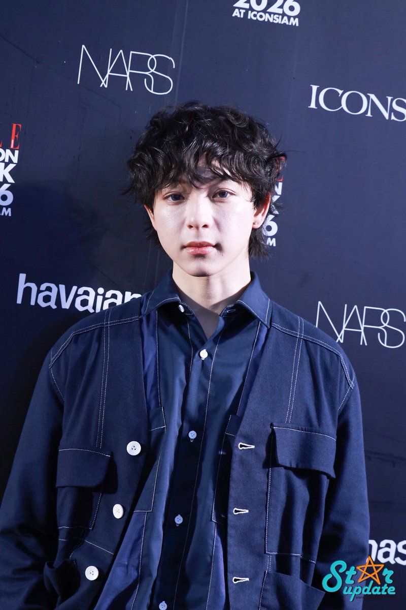webstarupdate's tweet photo. “บาส หัสณัฐ” ร่วมงาน ELLE FASHION WEEK 2026 PRESS CONFERENCE

#ELLEFashionWeek2026xBas
#บาสเด็กอ้วนที่แท้จริง 
#ELLEFashionWeek2026
#EFW26ATICONSIAM 
#SeeYouAtTheTent https://t.co/5Mapk2o7jh