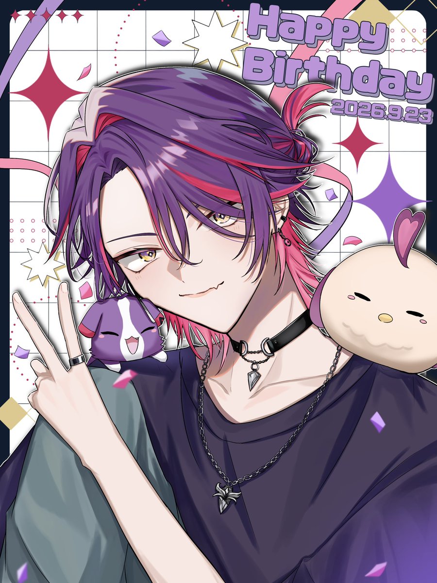 Sa_Maru_00's tweet photo. 誕生日おめでと~~~❕
#ひばーすでー2026 #Hibirthday2026
#わたらいらすと https://t.co/PKXLZu2RlM