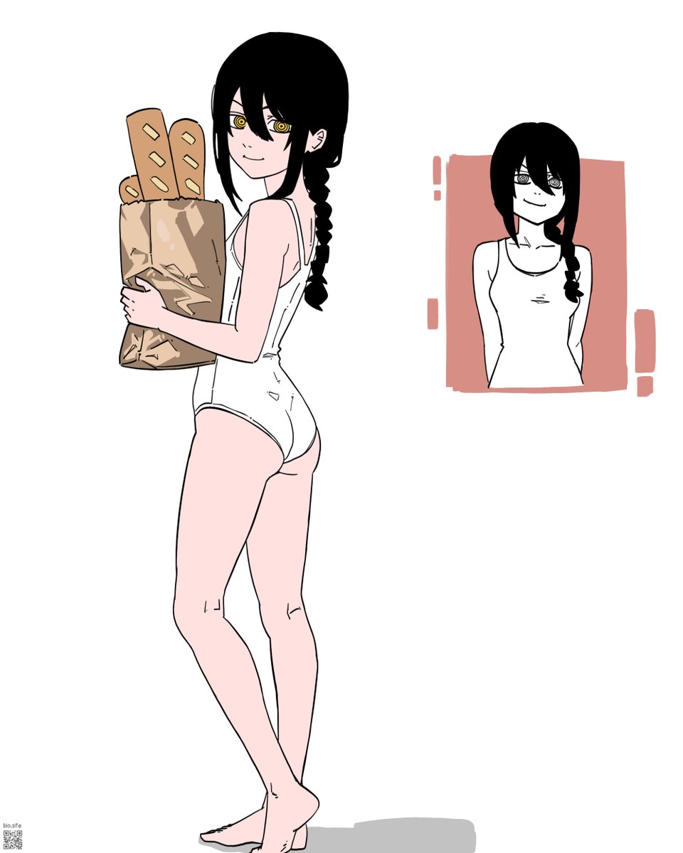 NbArt19047's tweet photo. Nayuta and bread🖤
#chainsawman https://t.co/FA3qDOgDCc