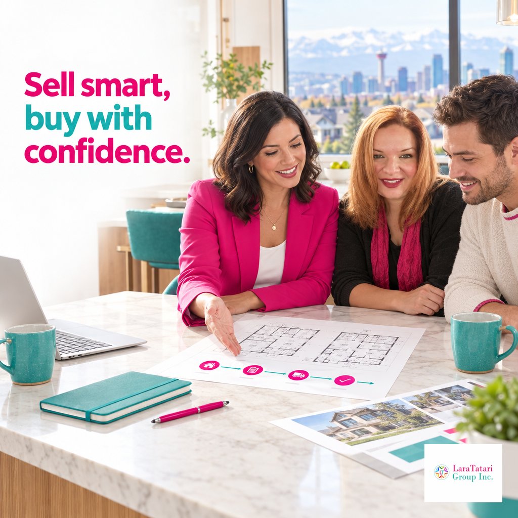 LaraTatari's tweet photo. Upsizing in Calgary? Sell smart, buy with confidence.
#CalgaryRealEstate #YYCRealEstate #HomeBuying #HomeSelling #Upsizing https://t.co/81gQfdMCTZ