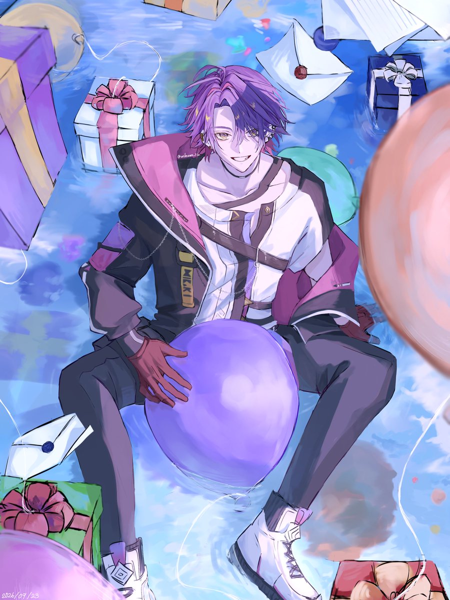 unknown_3ir's tweet photo. これからも、たくさんの幸せが訪れますように🎈🎁
 #ひばーすでー2026  #Hibirthday2026  #わたらいらすと https://t.co/kZ3FfKTxmm