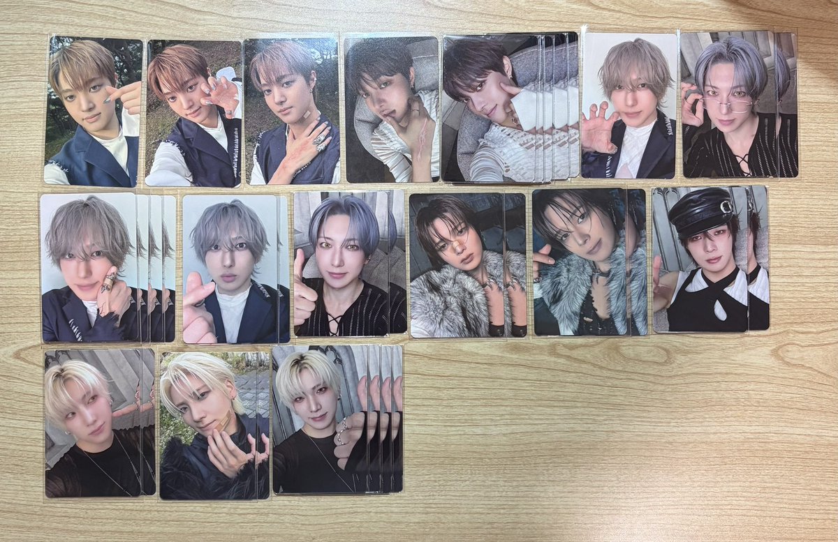 yn84_sk's tweet photo. &amp;team markonme トレカ　交換

譲:画像1~3枚目
求:画像4枚目の🩷,ニコラス,JOなんでも検討

12/11手渡し又は郵送での交換希望
お気軽にお声掛けください🍀 https://t.co/kV2v3oF9ef