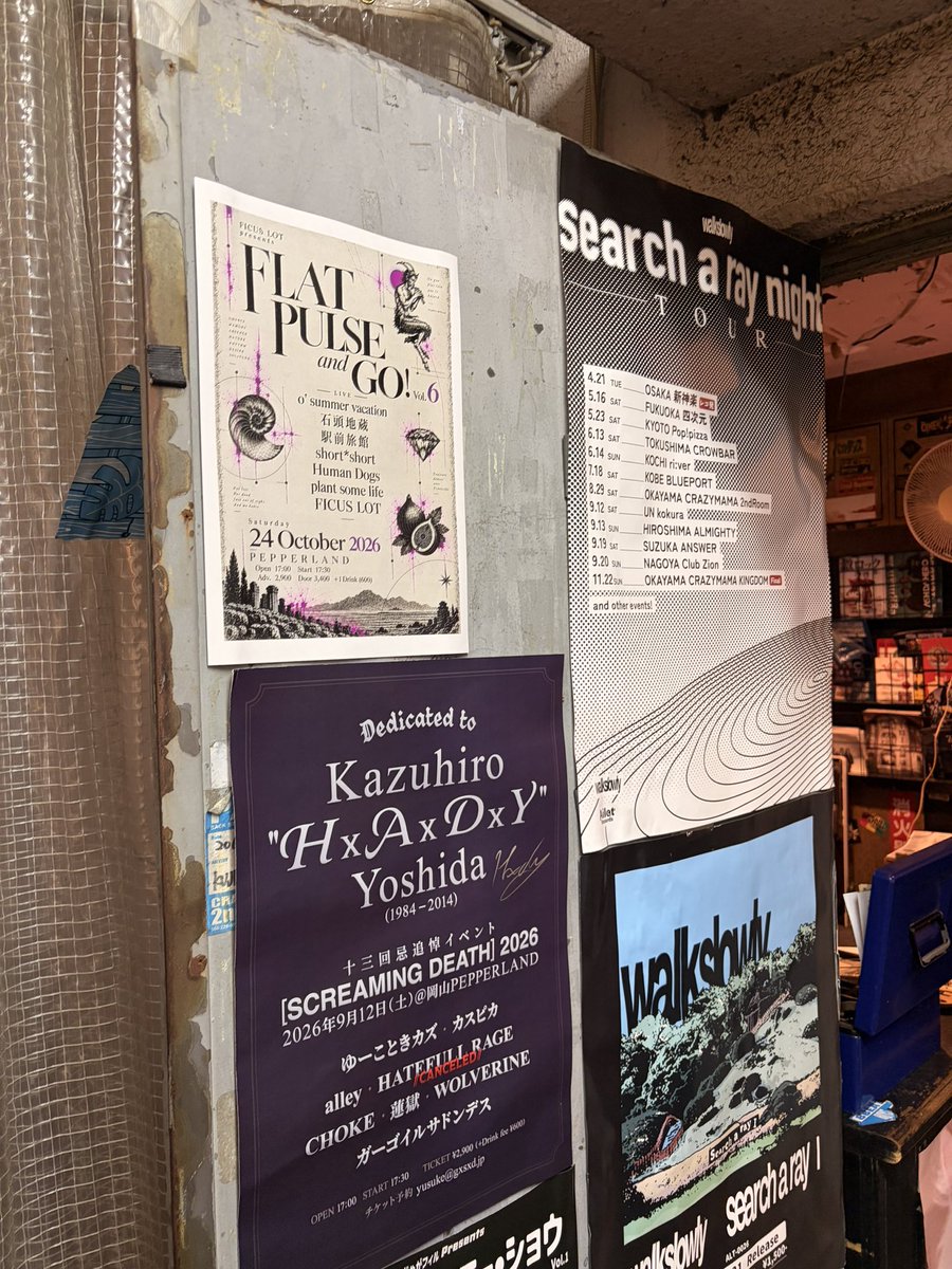 ficuslot's tweet photo. ママ2にも10/24（土）のイベント・フライヤー貼らせて貰ったので、行く人はチェックお願いしますね！ https://t.co/apRoLiBQX8