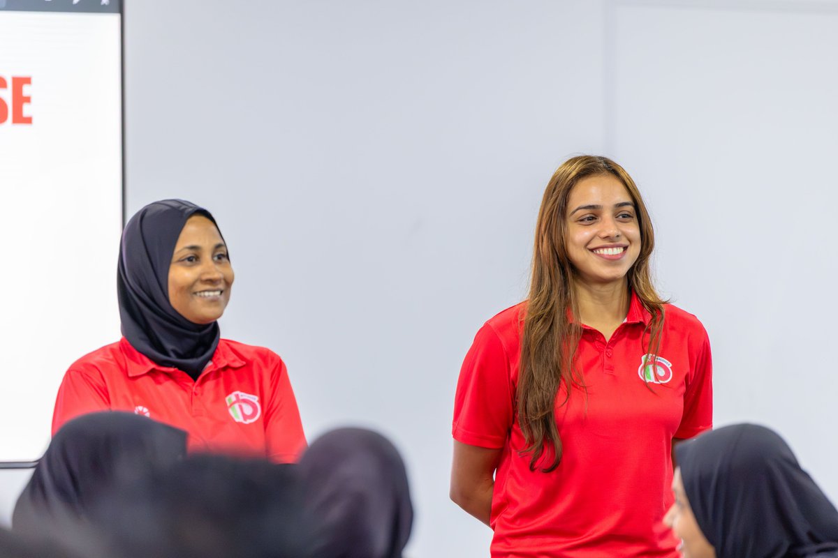 MoYSF_mv's tweet photo. Minister of State Ahmed Mohamed Waheed inaugurated the Handball Referees Course (Batch 1) in Malé City today.

Organised by the Maldives National Institute of Sports (MNIS) in collaboration with Handball Maldives, the course is being held from 22 September to 02 October 2026, with 40 participants.

The course is led by instructors Shizna Rasheed and Rafaahaa Ibrahim.