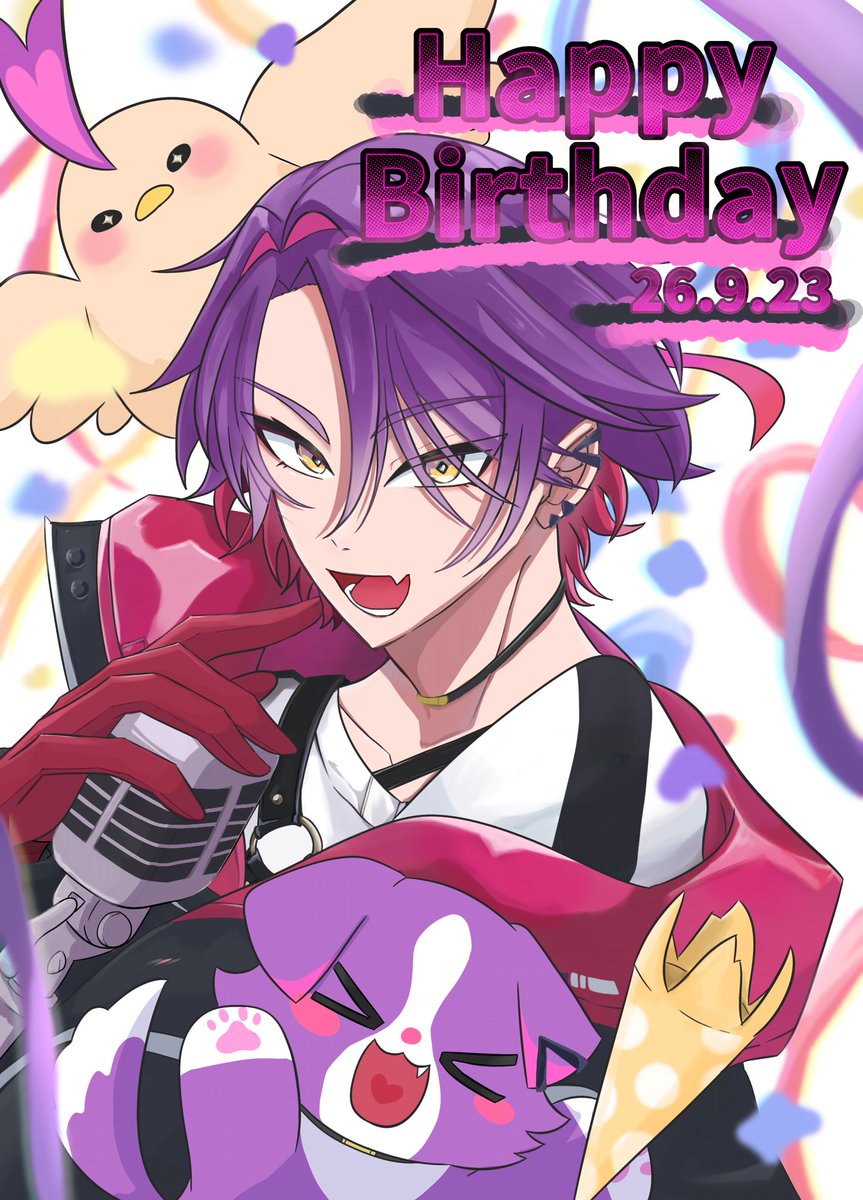Kukiuma__UoHoU's tweet photo. 🎉🎉𝐇𝐚𝐩𝐩𝐲 𝐁𝐢𝐫𝐭𝐡𝐝𝐚𝐲🎉🎉
#ひばーすでー2026  
#Hibirthday2026 https://t.co/mKNVqQM9Vl