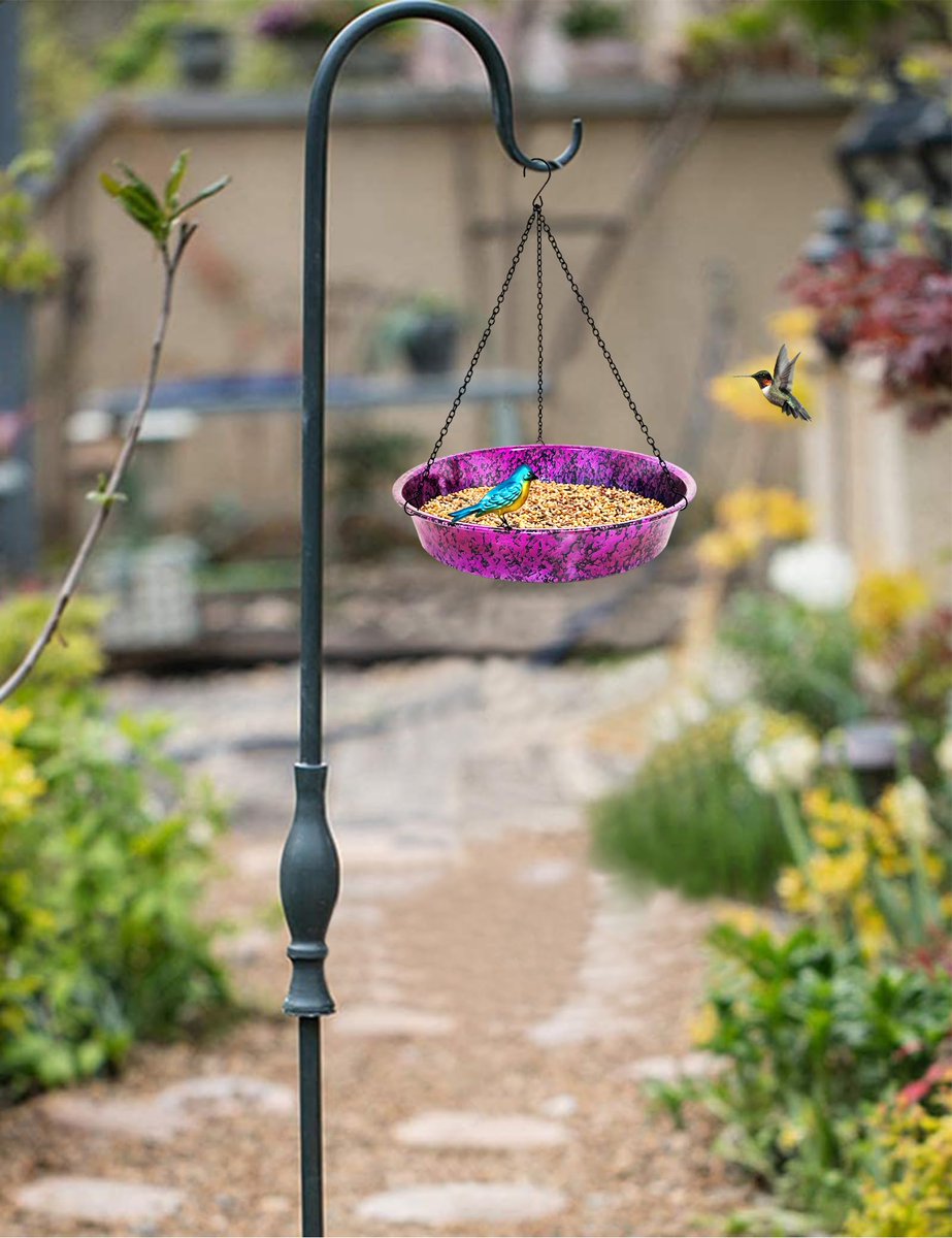 woertehome's tweet photo. Metallic Purple Blue Bird Bath Feeder Garden Ornament. MOQ 300, FOB $8.99.

#GardenOrnaments #BirdBathFeeder #MetallicGardenDecor #OutdoorYardArt #GardenDecoration #BirdFeeder #GardenDecor #MetalGardenOrnaments https://t.co/85xmYsk54j