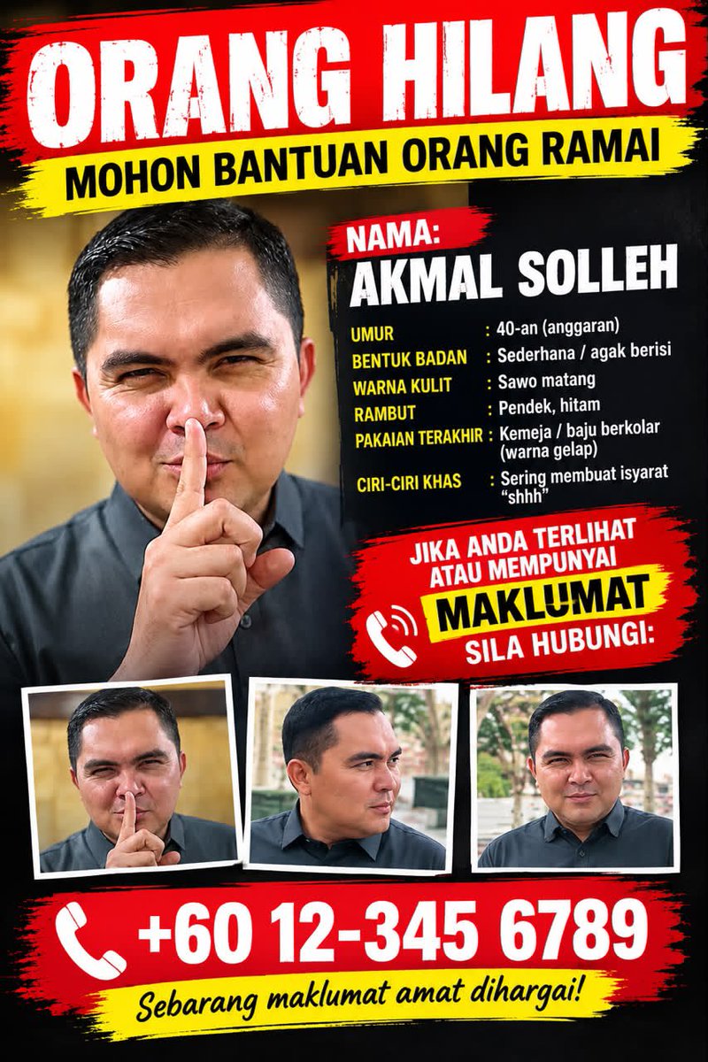 ramlanroes's tweet photo. Berhubung isu kegilaan Umno BN PAS di NS yg sedang bertungkus lumus hendak turunkan Yang diPertuan Besar NS Tuanku Muhriz ibni Al Marhum Tuanku Munawir...di mana kah gerangan makhluk ini yg hendak pertahankan institusi Raja? #tangkappenderhaka https://t.co/go2ThIQhAn