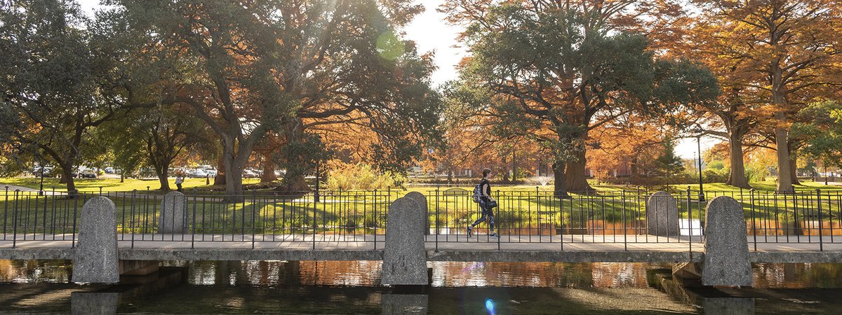 txst's tweet photo. Happy first day of fall, Bobcats! We are counting down the days until campus looks like this again 🍂 https://t.co/q3f7blgtoA