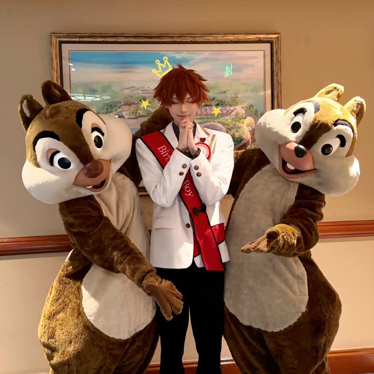 Tkk220's tweet photo. BIRTHDAY BOY♥️

 #Dハロツイステ https://t.co/d14AOGDtDv