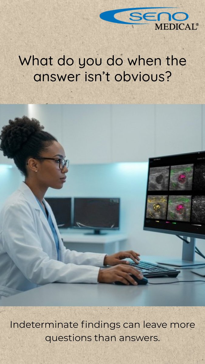 senomedical's tweet photo. Indeterminate breast findings demand more than uncertainty.

Imagio® adds functional information to ultrasound, providing another layer of insight for evaluating breast masses in the diagnostic gray zone.

→ Explore Imagio®: https://t.co/ODR35X74tr 

#Imagio #BreastCancer https://t.co/eDKp8lsvgy