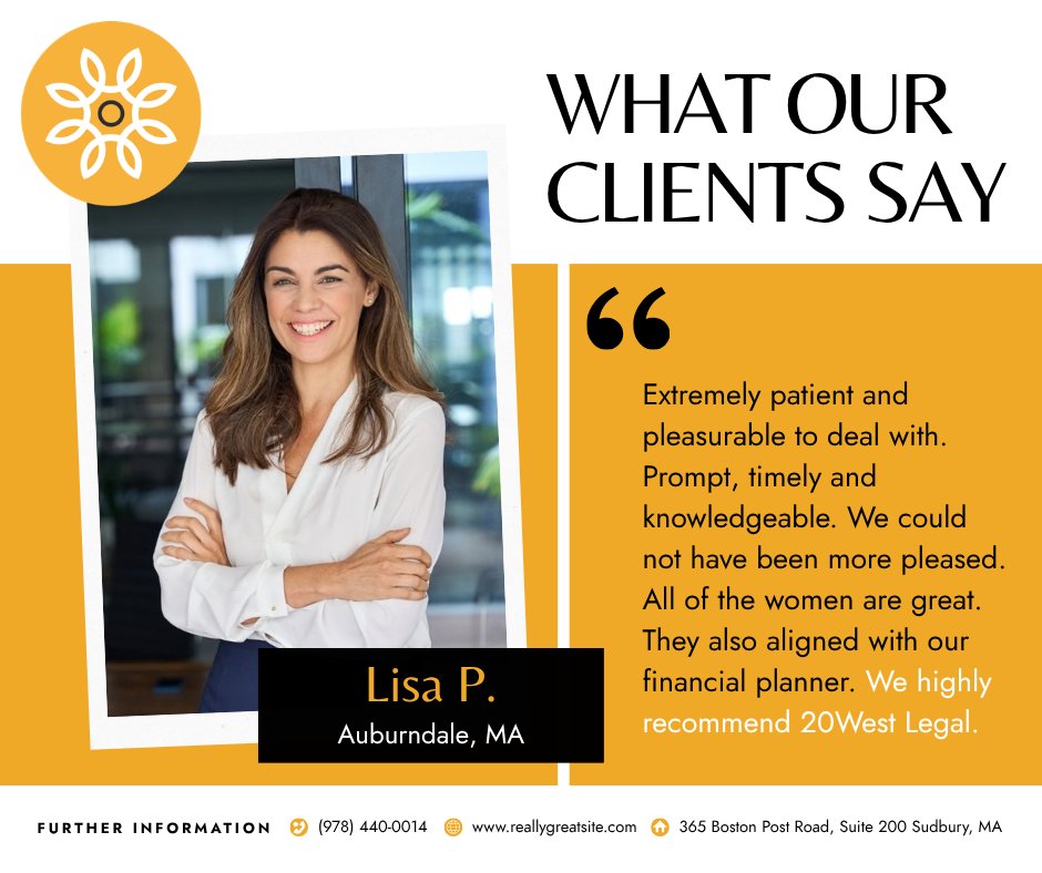 20WestLegal's tweet photo. Thank you, Lisa, for your kind words and wonderful feedback! 💛

We’re so glad you had a great experience with our team. We truly appreciate your trust and recommendation!

#ClientFeedback #GoogleReview #WhenItsTimeForAdulting #AdultingDoneRight #20WestLegal https://t.co/4F1akffuEr