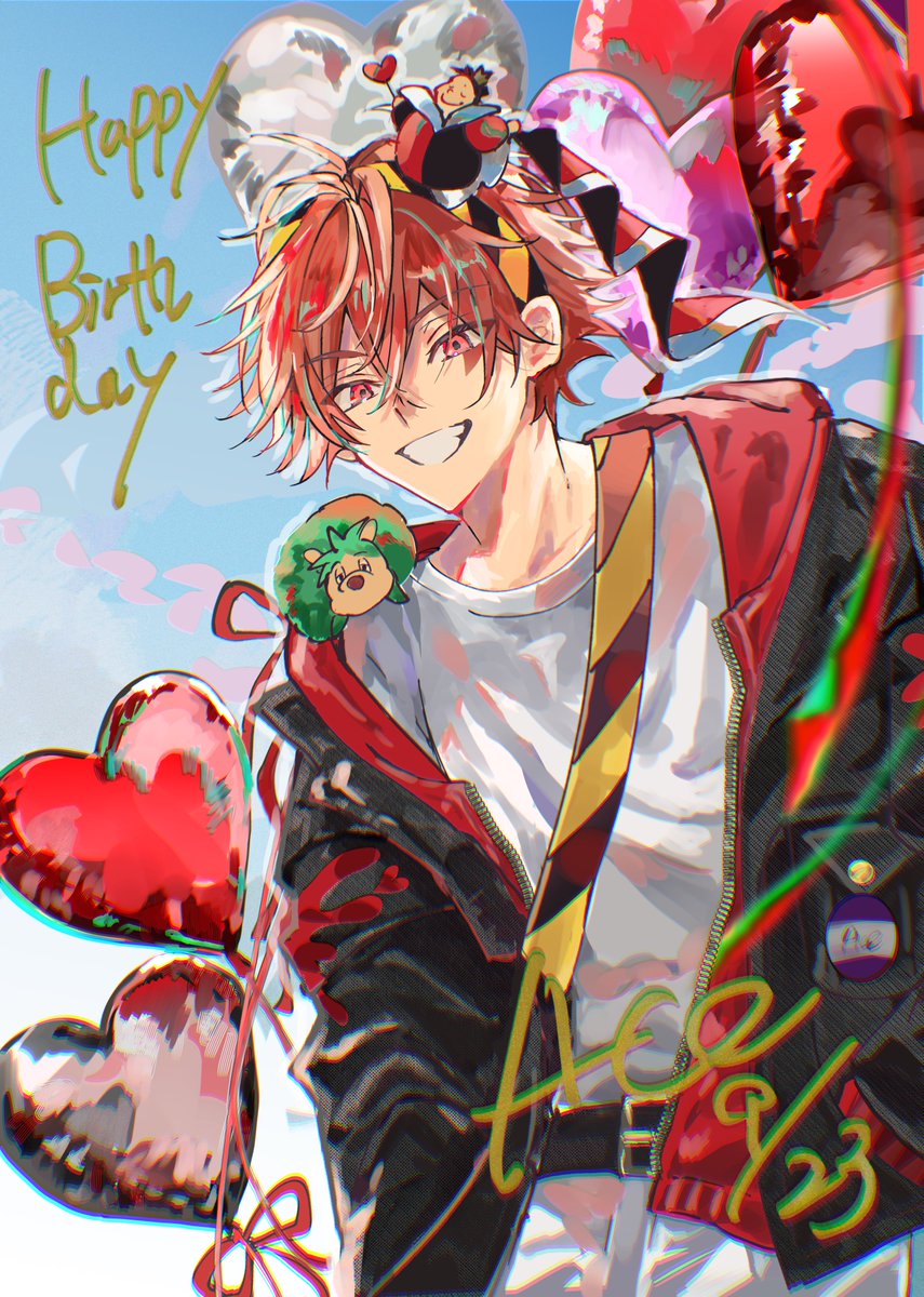 manaaadesu's tweet photo. 誕生日おめでとう〜！❤️🎂✨🎊

#エース・トラッポラ誕生祭2026
#エース・トラッポラ生誕祭2026 https://t.co/8RDlZ2ZOjr