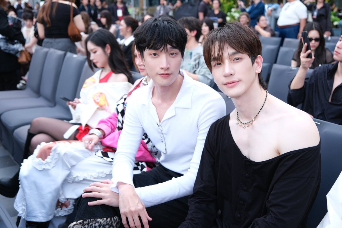 Tailai_ENT's tweet photo. Thank you, ELLE Fashion Week 2026, for having "Boss", "Tongtong", "Toey", "Phoom", "Little" and "Anton". ✨️ It was such a pleasure to be part of this special moment!

#ELLEFashionWeek2026
#EFW26ATICONSIAM
#ELLEFASHIONXNOUR
#NOURTheSeries #นูร์เดอะซีรีส์ https://t.co/bhWO5KGoP8