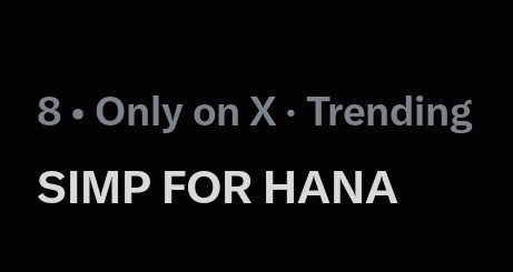 DixitRihan14656's tweet photo. @Farrhana_bhatt @debserved @paglu4farrhana Trending no 8

SIMP FOR HANA https://t.co/k88QyDrVg8