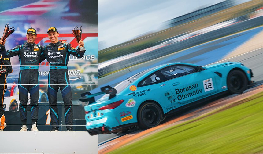 OtoAktuel's tweet photo. 🔽BOM, Zandvoort’ta 18. Sıradan Podyuma Çıktı 
👉https://t.co/HyZznDHDhs 
📍18. sıradan başladılar, podyumda bitirdiler! 🏁
Borusan Otomotiv Motorsport, GT4 Avrupa Serisi Zandvoort ayağının ikinci yarışında Gabriele Piana ve Thomas Rackl ile üçüncü sırayı aldı.

🇳🇱 Zandvoort’ta ilk podyum
🥉 Sezonun 3. podyumu
🏆 115 puan
Sırada sezon finali Portimão var.

#BOM #BorusanOtomotivMotorsport #GT4EuropeanSeries #Motorsport #BMWM4GT4 #Zandvoort @borusanotomotiv