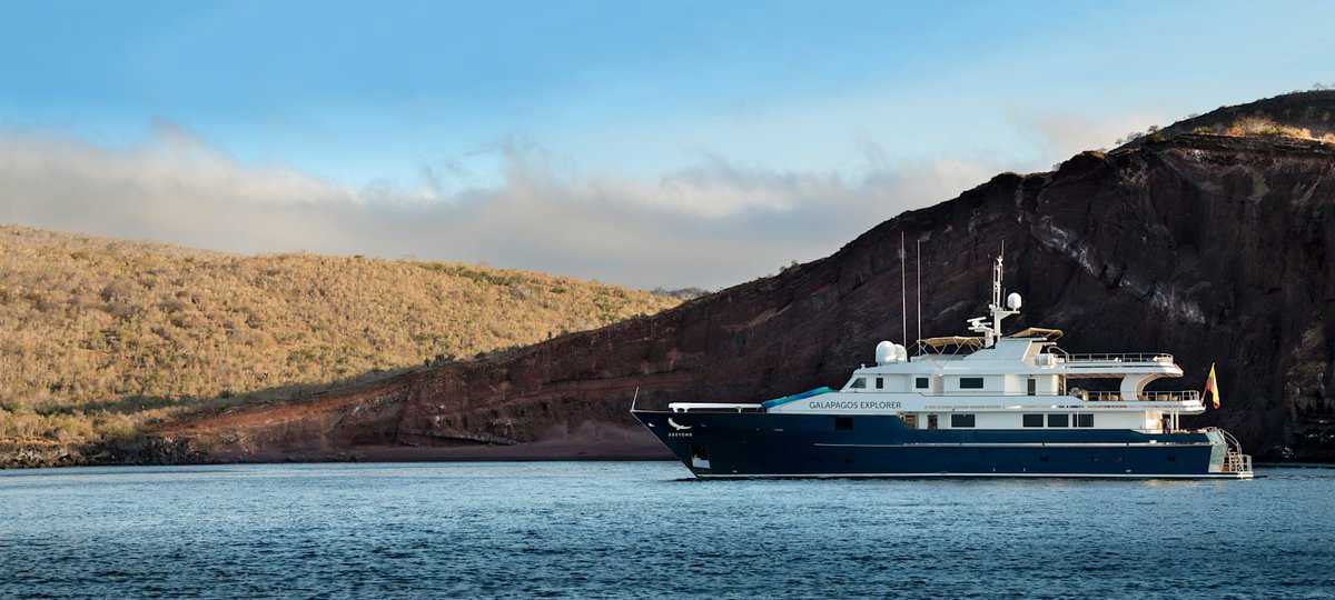 travel4bubbles's tweet photo. Drift through nature’s most extraordinary masterpiece aboard &amp;Beyond’s #Galapagos Explorer - where luxury meets wild beauty. With their Yacht Honeymoon offer, your partner enjoys 50% off their stay.
#andbeyond #honeymoontravel #luxurytravel #virtuosotravel #sovirtuoso https://t.co/xNkGYiKCH4