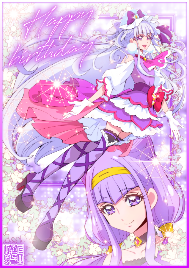 kamikitafutago's tweet photo. 9月23日
お⃞誕⃞生⃞日⃞お⃞め⃞で⃞と⃞う⃞！⃞
キュアアムール💜ルールー・アムール
#HUGプリ #precure https://t.co/JY78XIx0wi