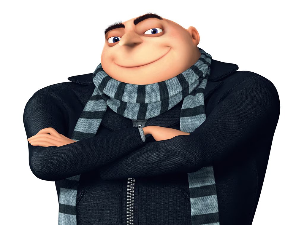 aehankuri's tweet photo. Why do they have him dressed as gru I'm crying https://t.co/owpPG8GAXb