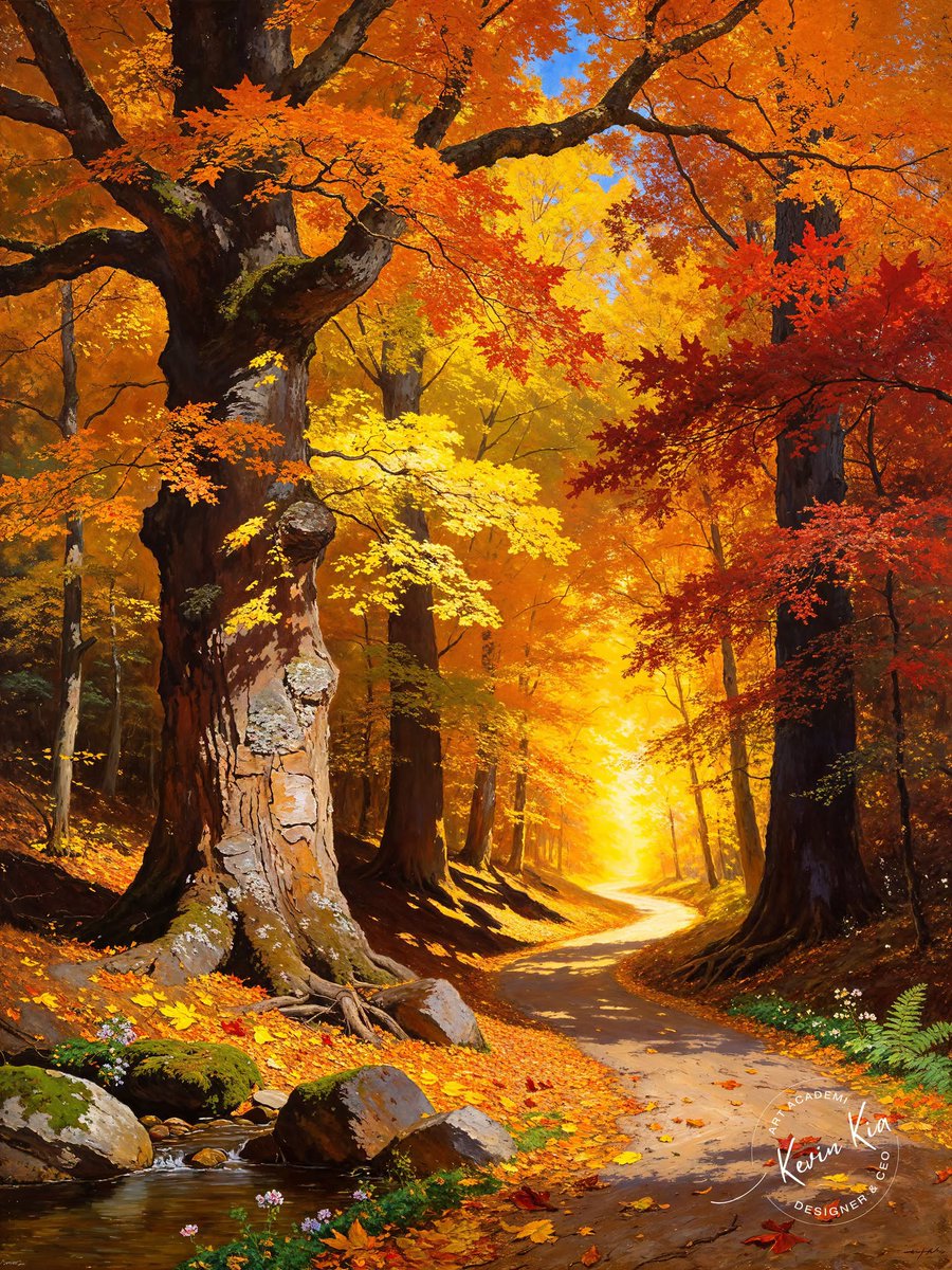 fraveris's tweet photo. Autumn is a second spring when every leaf is a flower.

-Albert Camus

Kevin Kia artwork https://t.co/L9O77gfcCO