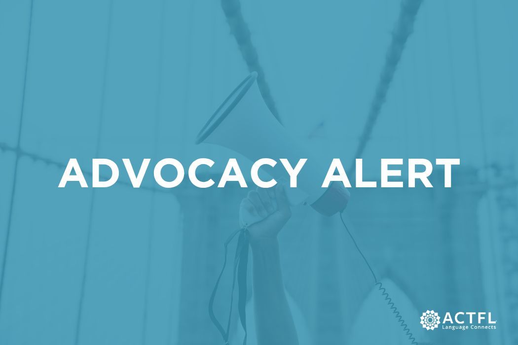 actfl's tweet photo. Advocacy Alert: ACTFL is proud to endorse a comprehensive package of English Language Learner bills introduced today by Rep. Adelita Grijalva (D-AZ), including the Reaching English Learners Act, FLUENT Act &amp; SYLLABLE Act.  Learn more here: https://t.co/ufLGEDyXVk https://t.co/vcMMy5ZqLT
